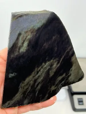 Velvet Aka Peacock Obsidian End Cut Slab Lapidary Cabbing Carving Chakra Reiki • $22