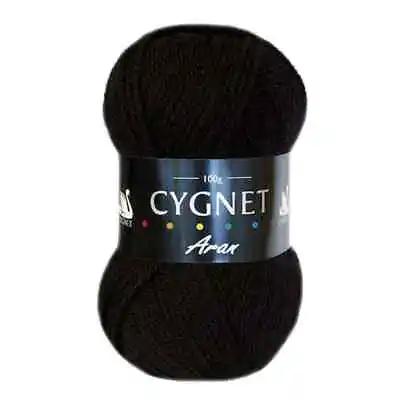 £2 • Buy CYGNET ARAN Yarn Knitting Wool Acrylic: ALL COLOURS - High Quality 100g