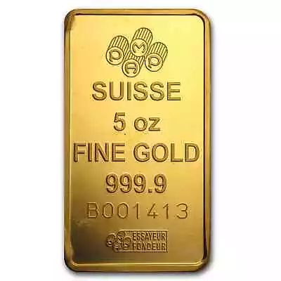 5 Oz Gold Bar - Secondary Market • $12297.45