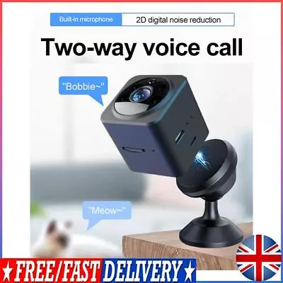 AS02 CCTV Webcam HD 1080P IP Camera Wifi Night Vision Home Security Baby Monitor • £15.36