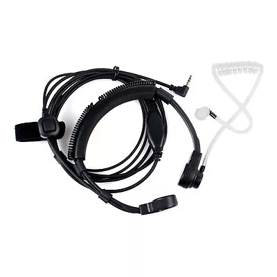 1Pin PTT Heavy Duty Throat Mic Earpiece For Motorola T6200C EM1000 T5428 G • $9.89