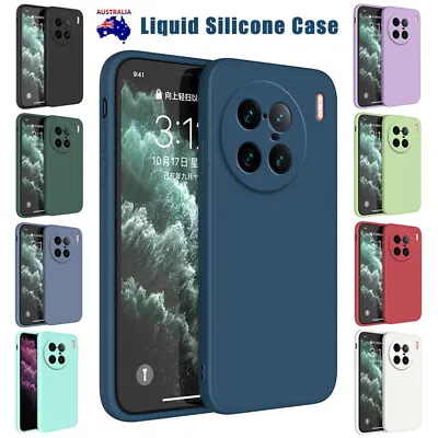 For Vivo Y11S Y12 Y20S Y21S Y52 Y55 Shockproof Case Liquid Silicone Back Cover • $12.99
