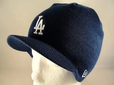 Los Angeles Dodgers MLB New Era Knit Brim Hat Blue • $19.99