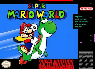 Super Mario World Poster High Quality 4x5 8x10 11x17 13x19 16x20 24x30 24x36 • $3.58