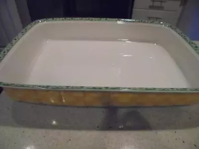 Villeroy & Boch Switch Summerhouse Oblong Lasagna Baking Pan Near-mint Condition • $29.99