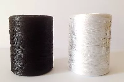 £8.99 • Buy 6 Spools Of Sewing Machine Silk Art Embroidery Thread Black White Brother Janome