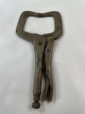 Vtg Petersen DeWitt Vise Grip 11R Welding Locking Clamp Pliers Made In USA Used • $25