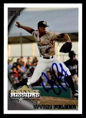 Wynn Pelzer Signed Auto 2010 Topps Pro Debut #357 San Antonio Missions • $2.49