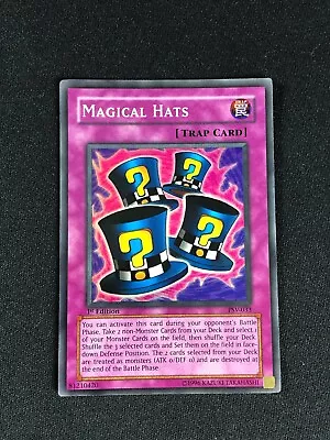 Yugioh Magical Hats Psv-033 1st Super Play/edgeware • $7.99