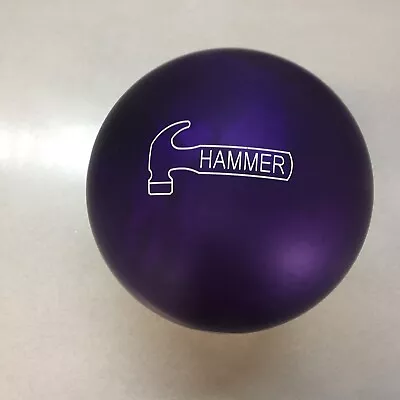 Hammer Purple Pearl Urethane Purple Pin  Bowling  Ball  15 LB.  New In Box  #173 • $129.95