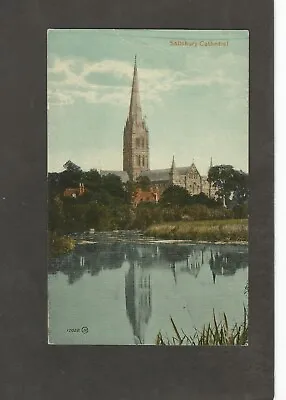 Postcard Wiltshire Salisbury Cathedral  Valentine 12020 • £2.99