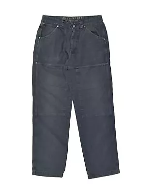 MURPHY & NYE Mens Straight Chino Trousers W36 L32  Blue Cotton AX27 • £15.47