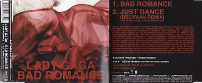 Lady Gaga - Bad Romance (2 Track Maxi CD) • £0.85