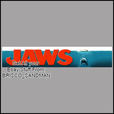 Fridge Fun Refrigerator Magnet JAWS MOVIE Banner-A 70s Retro Quint Hooper Brody • $3.75