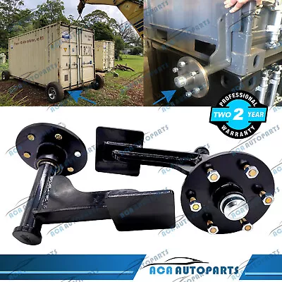 2x Shipping Container Mover Wheels For 20ft And 40ft EMPTY Shipping Container • $599