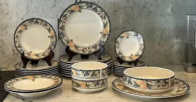 31 Mikasa Intaglio Garden Harvest Serving Salad Dinner Plate Soup Cereal Bowl • $140