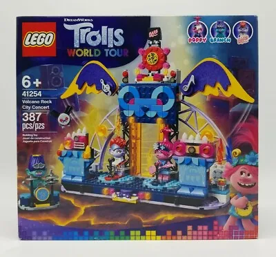 $37.29 • Buy LEGO Troll World Tour Volcano Rock City (41254) 387 Pcs Retired Brand New Sealed