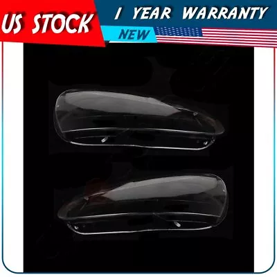 For VW MK5 GTI Rabbit Jetta 2006 07 2008 2009 Pair Front Headlight Lens Cover • $36.99