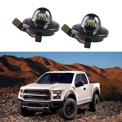 2PCS LED License Plate Light Rear Bumper Tag Assembly Lamp For Ford F150 F350 • $9.99