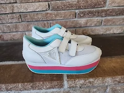 RARE Volatile Tension Y2K Chunky Platform Sneakers Women’s Size 7.5 • $29.96