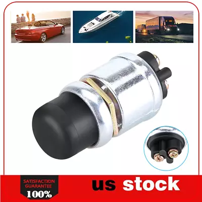 12V Waterproof Switch Push Button Horn Engine Start Starter For Car Boat Track • $3.80