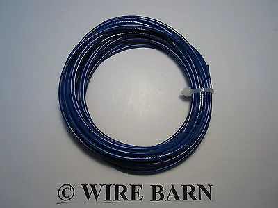 Mtw 22 Awg Gauge Blue Stranded Copper Wire 25 Feet Machine Tool Wire • $5.49