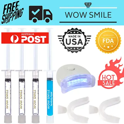 WOW SMILE - Home Teeth Whitening Kit Advanced 5 LED Professional Dental Grade • $34.99