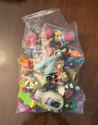 3+ Lb Bag Of Mixed Lot Of Vintage Happy Meal Toys McDonalds Burger King Disney • $9.99