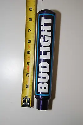 Bud Light Short Beer Tap Handle Bar Budweiser Aluminum 8.5  • $23.99