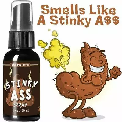 Liquid Fart Spray Can Stink Bomb Ass-Smelly Stinky Gas Crap Gag Prank Novelty  • $9.61