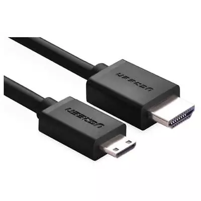 UGREEN 2M Mini HDMI To HDMI With Ethernet 3D 4K Cable For PC Tablet Smart Phone • $7