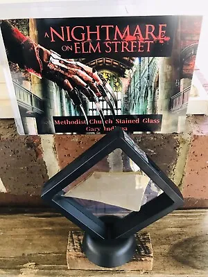 Nightmare On Elm Street Filming Location Stained Glass Relic Movie Original Prop • $24.95
