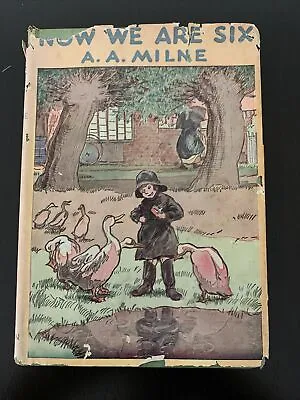 $30 • Buy Now We Are Six By A. A. Milne 1950