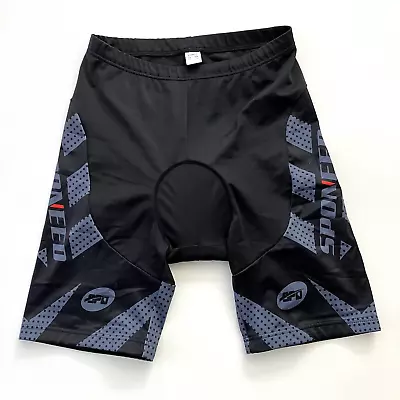 Sponeed Men Cycling Shorts Biking Compression Padded Black XXL • $12.87