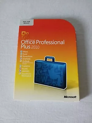 Microsoft Office 2010 Professional Plus Licensed Full Version EUC W/ Product Key • $44.99