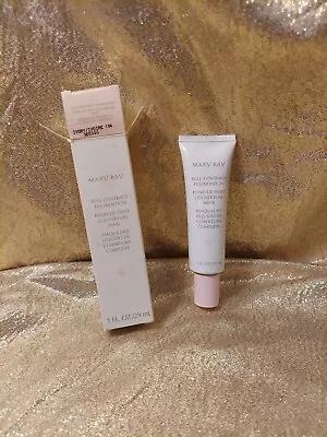 IVORY 104 Mary Kay FULL Coverage Foundation Pink Cap NIB Discontinued RARE • $20