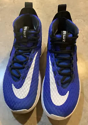 Nike Zoom Rize Men's Basketball Shoes Size 8 Royal Blue/black BQ5468-400 • $19