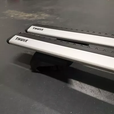 Thule Evo Raised Rail 7104 Silver Roof Racks Suit Vehicles With Raised Railings • $200