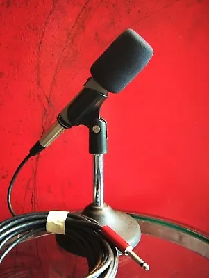 Vintage RARE 1970s Astatic 985 Dynamic Cardioid Microphone W More Shure SM57 545 • $123.25