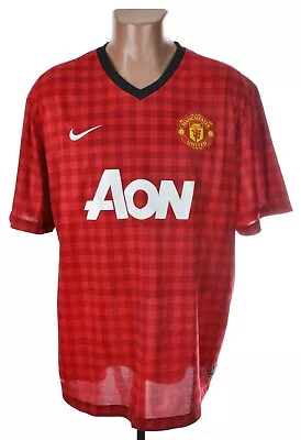 Manchester United 2012/2013 Home Football Shirt Jersey Nike Size Xxl • $26.99