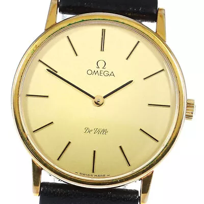 OMEGA De Ville Ref.111.140 Cal.625 Gold Dial Hand Winding Men's Watch_808561 • $772.78