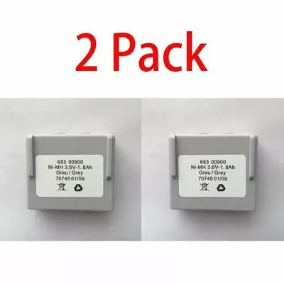 £142.63 • Buy 2PCS NEW 3.6V 1800mAh 1.8Ah Battery 68300900 For HETRONIC Remote Control