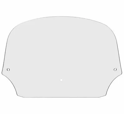 Memphis Shades MEP8520 Clear 9  Windshield For MS Bat Wing Fairing • $84.95