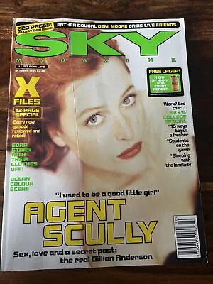 SKY Magazine October 1996 X Files Special Gillian Anderson College Special • £12.99