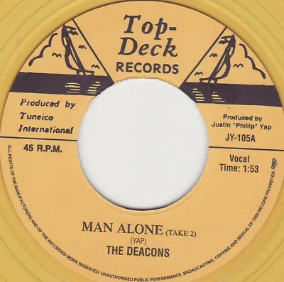 £24.95 • Buy NEW- The DEACONS- Man Alone / ROLAND ALPHONSO - A Shot In The Dark  JY-105 
