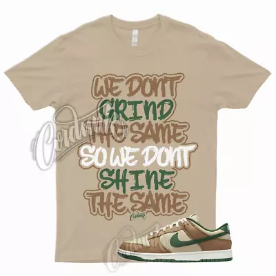 GRIND T Shirt For Dunk Low Tan Green Rattan Gorge Sail Dark Driftwood To Match 1 • $24.29