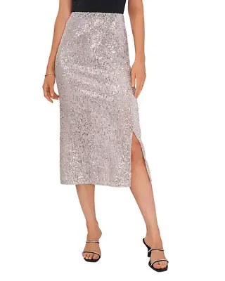 VINCE CAMUTO Sequined Midi Skirt 1B 2017 • $13.96