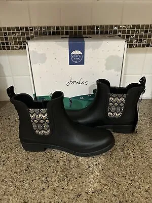 Joules Rutland Short Wellington Boots Chelsea Us 9 Style Boots New Size 40/41 • $48