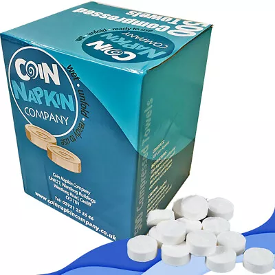 Magic Napkin Coin Water Tablet Hygiene Clean Absorb Premium Luxury 500 Pieces • £22.90