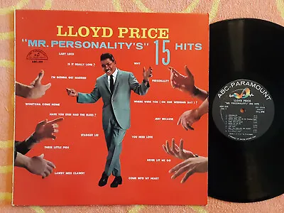 LLOYD PRICE Mr. Personality's 15 Hits LP ABC-Paramount 1960 MONO R&B • $9.95